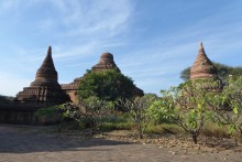 Bagan les stuppas à perte de vue